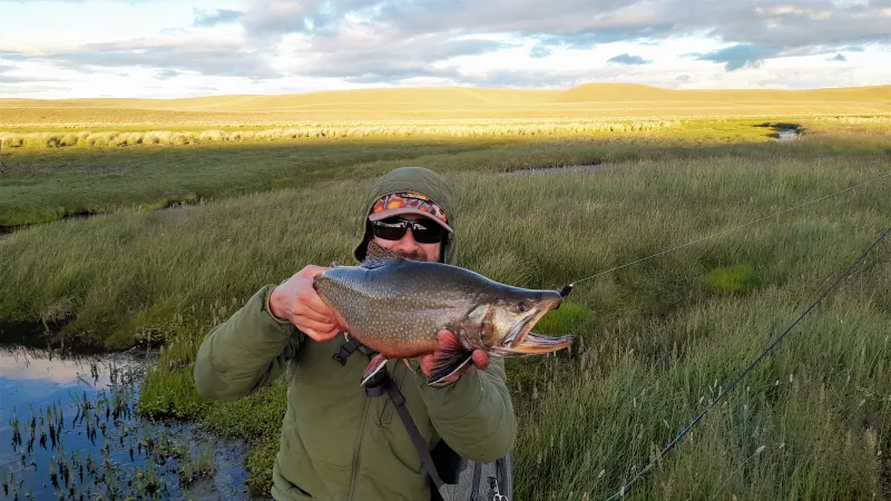 Guided fly fishing — on the water